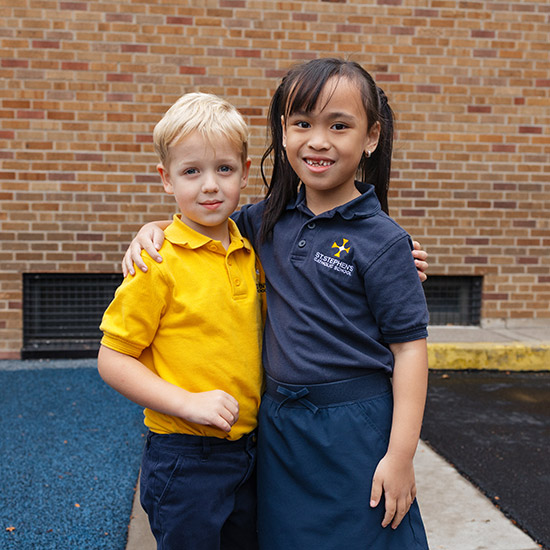 Catholic school kids, our mission
